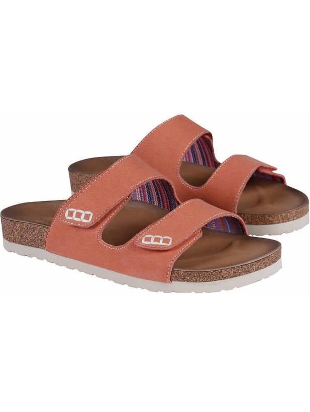 Skechers Arch Fit Granola “Desert Posy” Two‑Strap Adjustable Sandals W 9